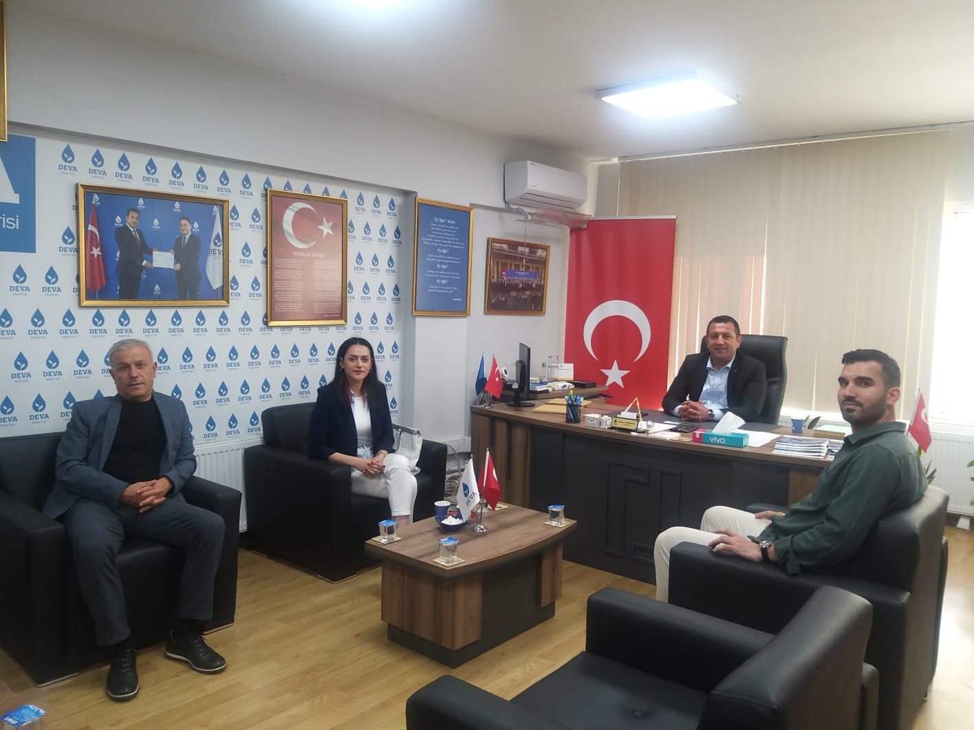 YALOVA BÜLTEN’DEN DEMİRHAN’A ZİYARET YALOVA BÜLTEN’DEN DEMİRHAN’A ZİYARET