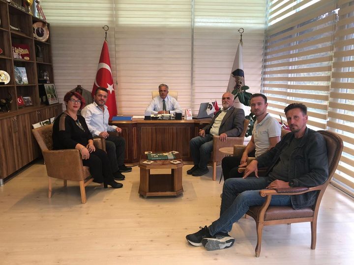 YALOVA KİVİ FESTİVALİ ORGANİZASYON BAŞKANI GÜRBÜZ’DEN TERMAL BELEDİYESİNE ZİYARET