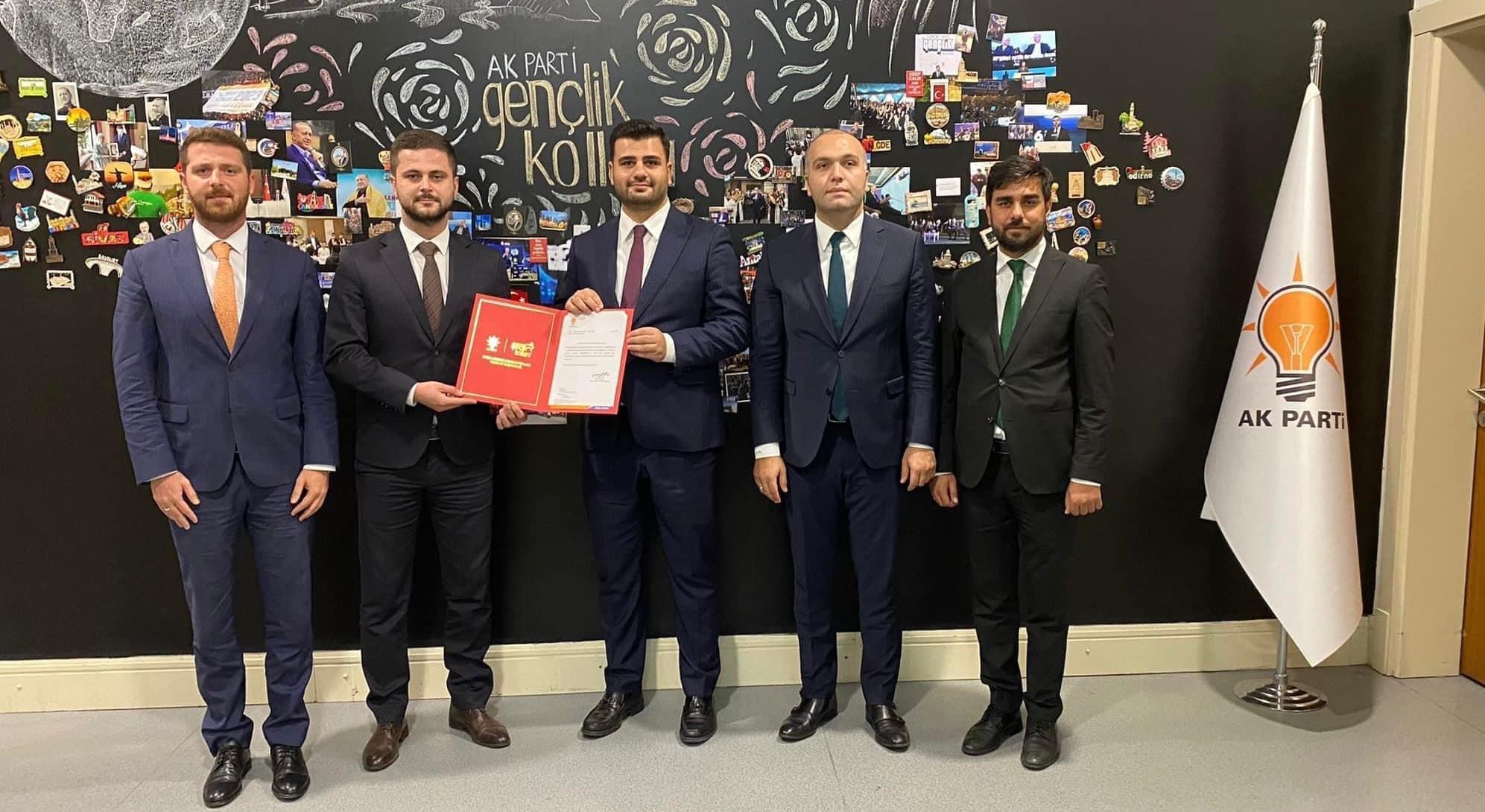 GENÇLİK KOLLARI YENİ BAŞKANI CEYLAN OLDU GENÇLİK KOLLARI YENİ BAŞKANI CEYLAN OLDU