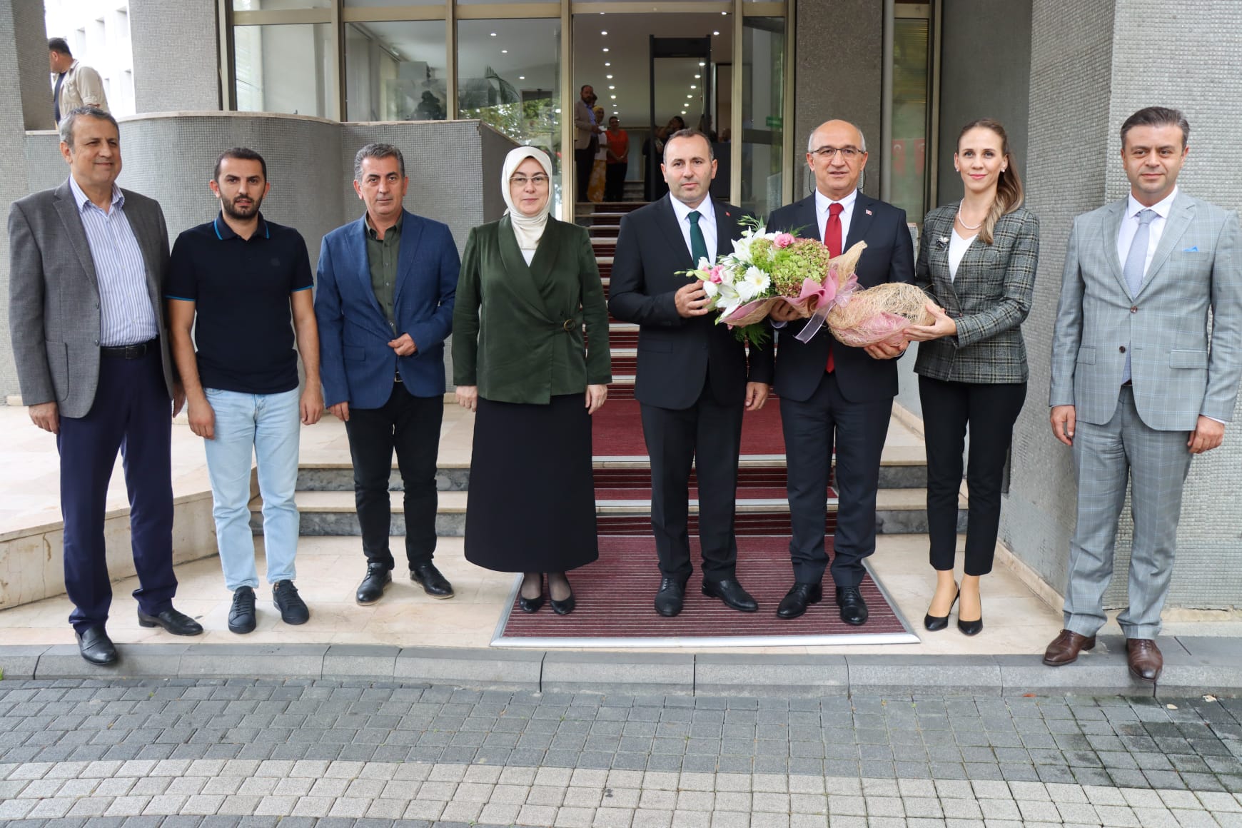 BAKAN YARDIMCISI ŞENSOY, BAŞKAN VEKİLİ TUTUK’U ZİYARET ETTİ