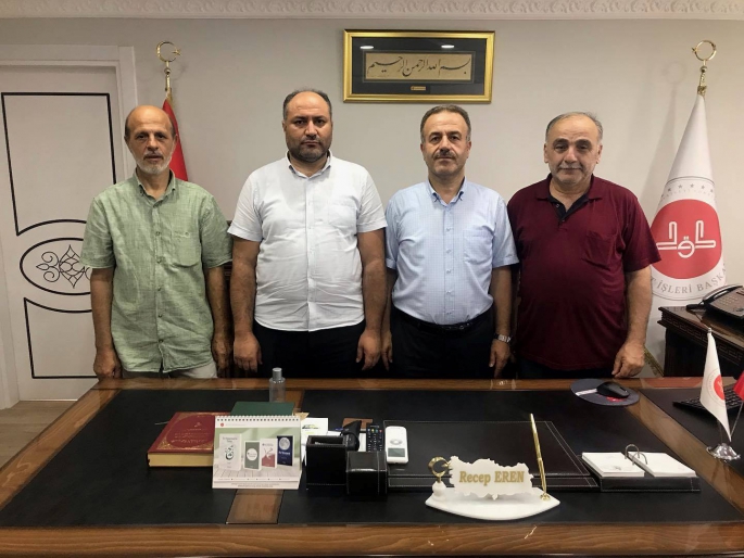 MÜFTÜ EREN, PERSONELİYLE HELALLEŞTİ MÜFTÜ EREN, PERSONELİYLE HELALLEŞTİ