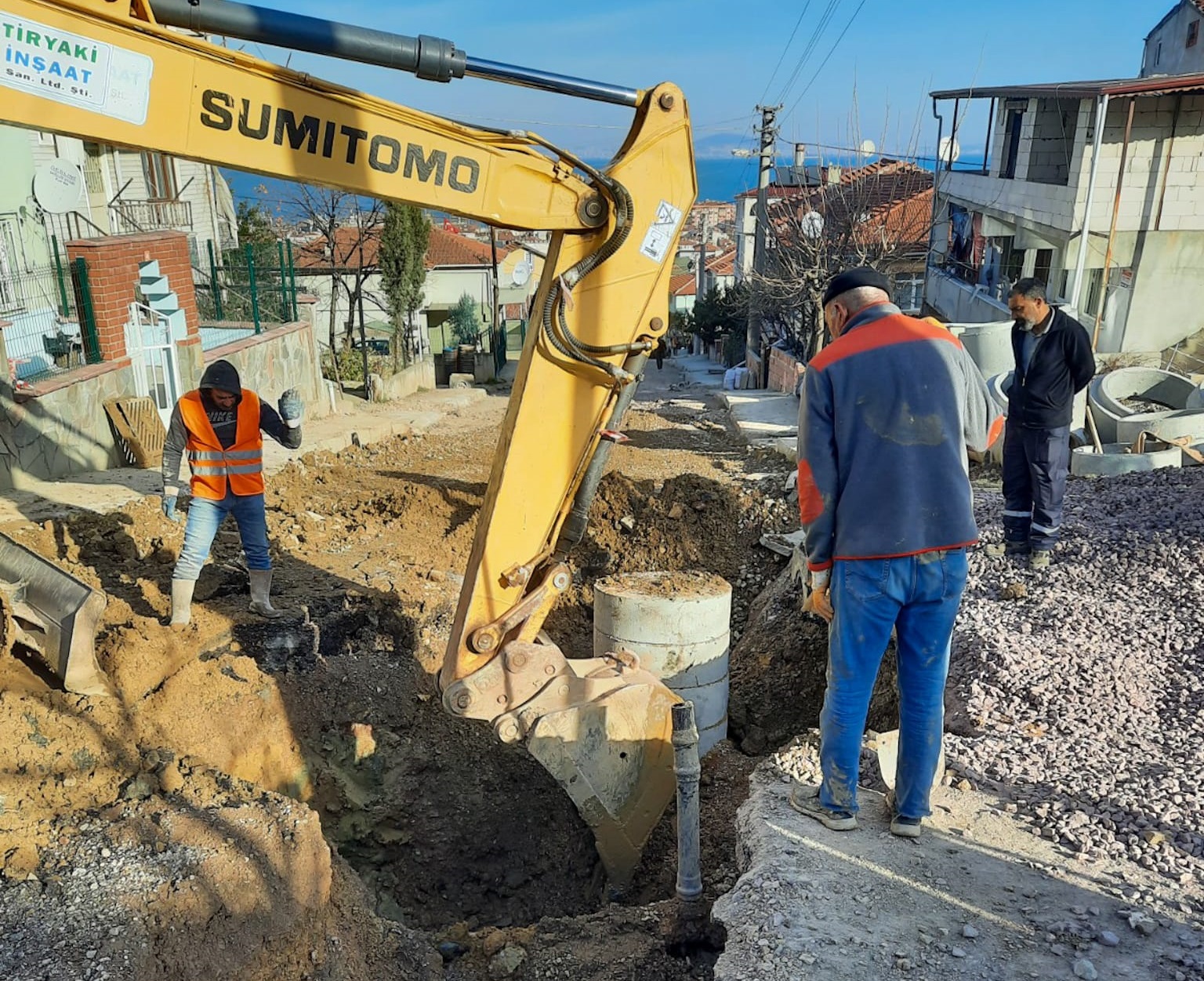 KAR SOKAK BEKLENEN HİZMETE KAVUŞTU