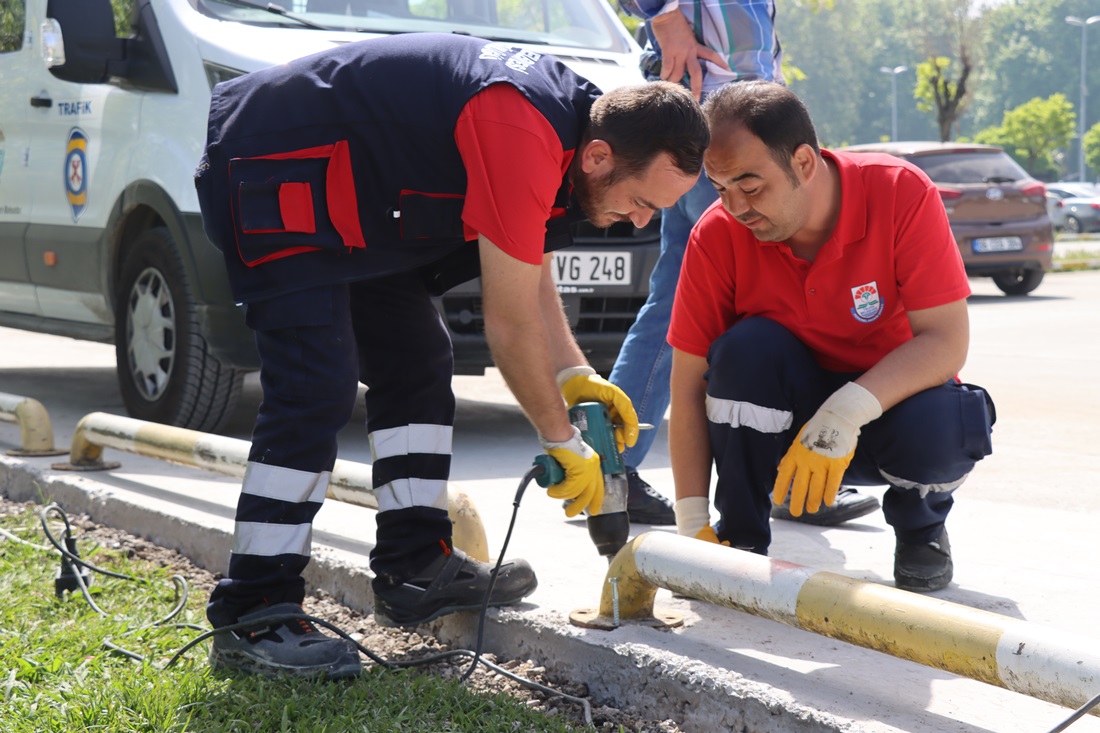 ULAŞIM MÜDÜRLÜĞÜ ÇALIŞMALARINI HIZLANDIRDI