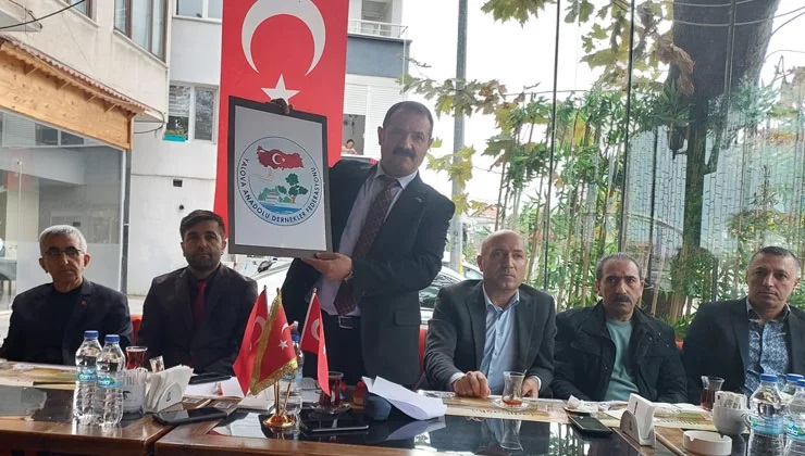 YALOVA ANADOLU DERNEKLER FEDERASYONU KURULDU