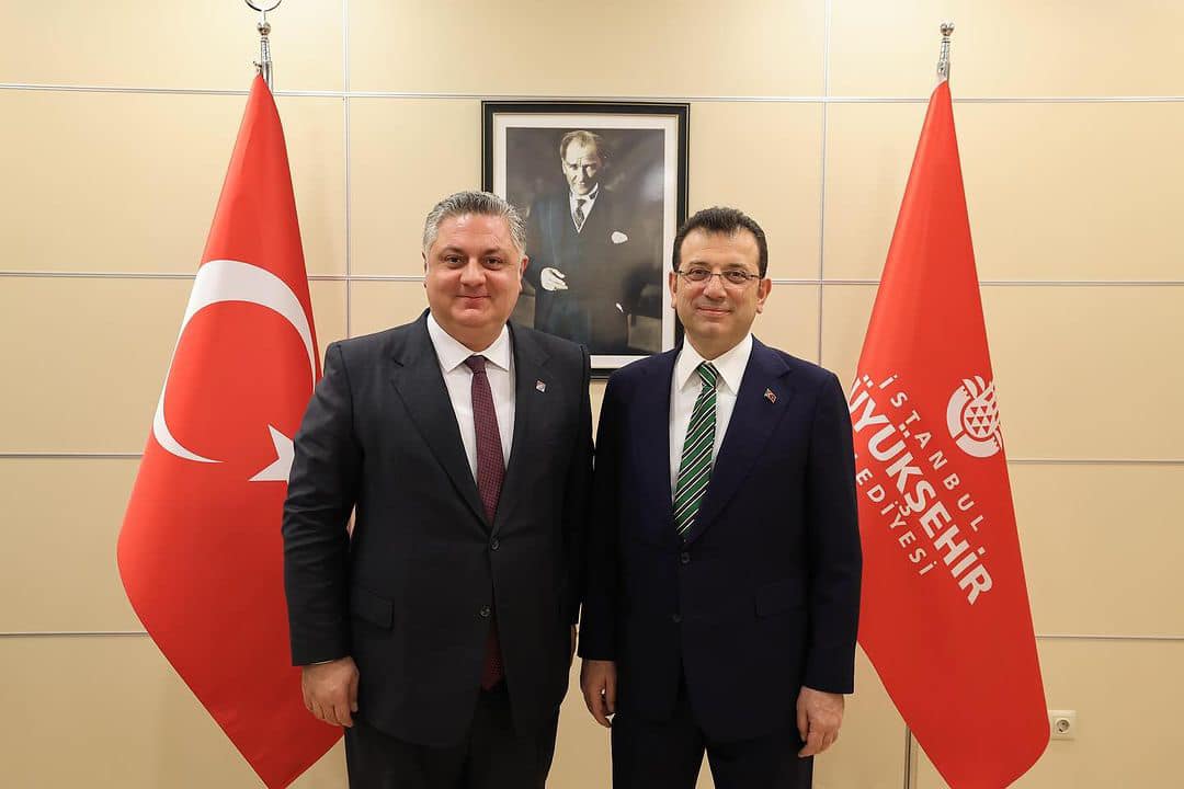 BAŞKAN GÜREL TBB SEÇİMLERİNDE İMAMOĞLU İLE BİR ARAYA GELDİ BAŞKAN GÜREL TBB SEÇİMLERİNDE İMAMOĞLU İLE BİR ARAYA GELDİ