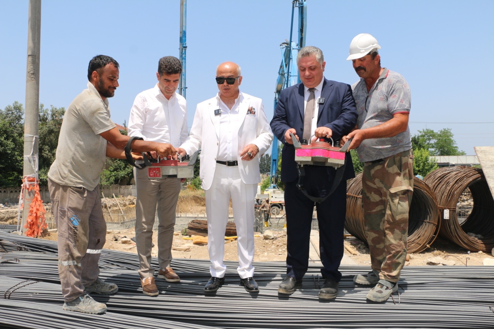 KUDU İNŞAAT’TAN DEV TEMEL ATMA TÖRENİ KUDU İNŞAAT’TAN DEV TEMEL ATMA TÖRENİ