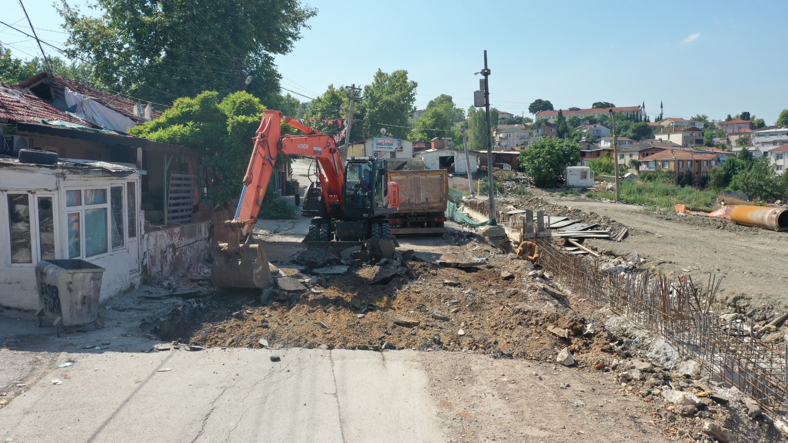 ÇÖKEN YOL YENİDEN DÜZENLENİYOR