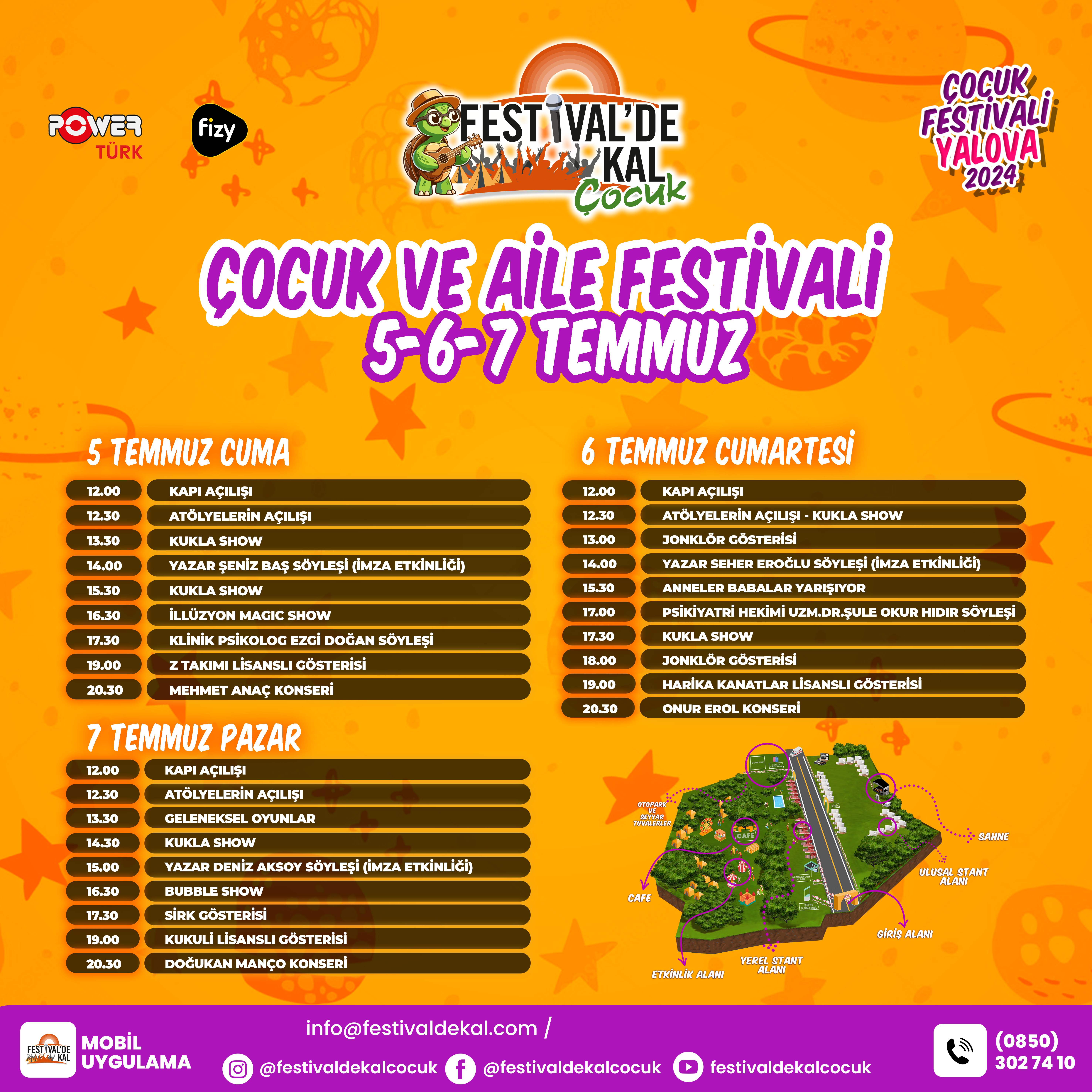 “FESTİVAL’DE KAL ÇOCUK” BAŞLIYOR