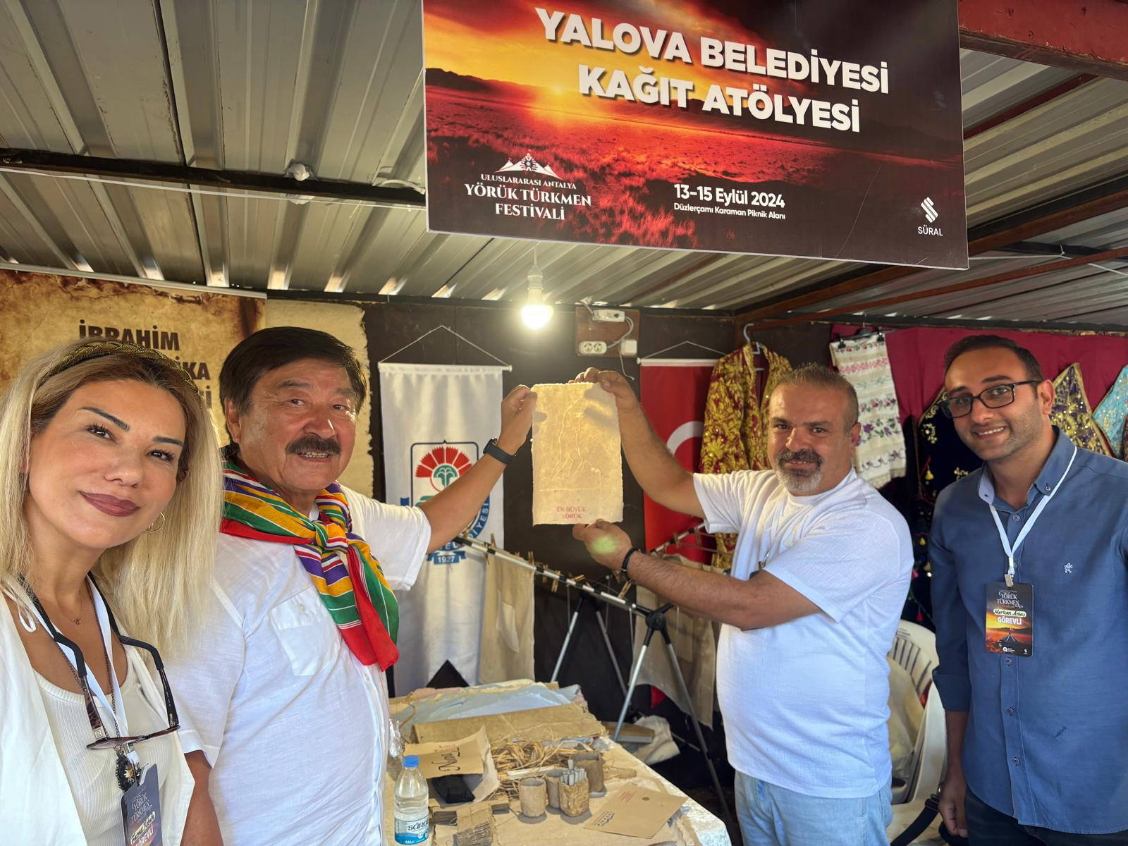 YÖRÜK VE TÜRKMEN FESTİVALİ’NDE YALOVA STANDINA YOĞUN İLGİ