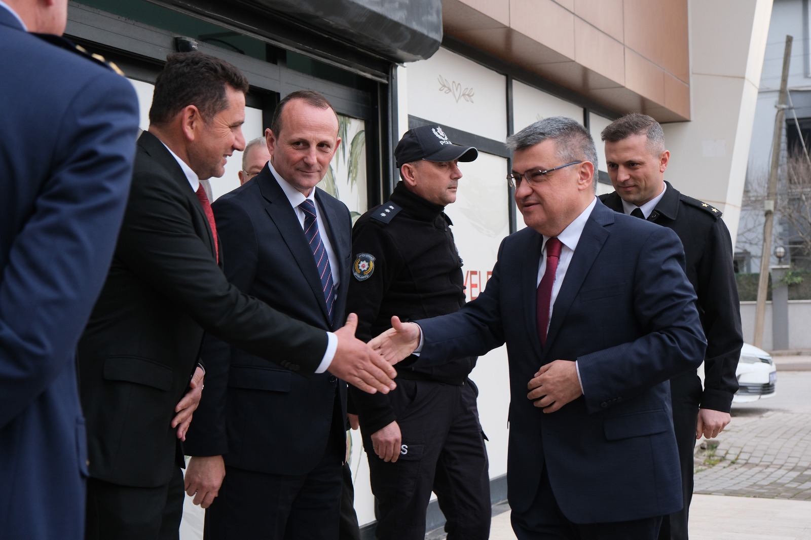 Çiftlikköy Protokolü Bayramlaşma Töreninde Buluştu