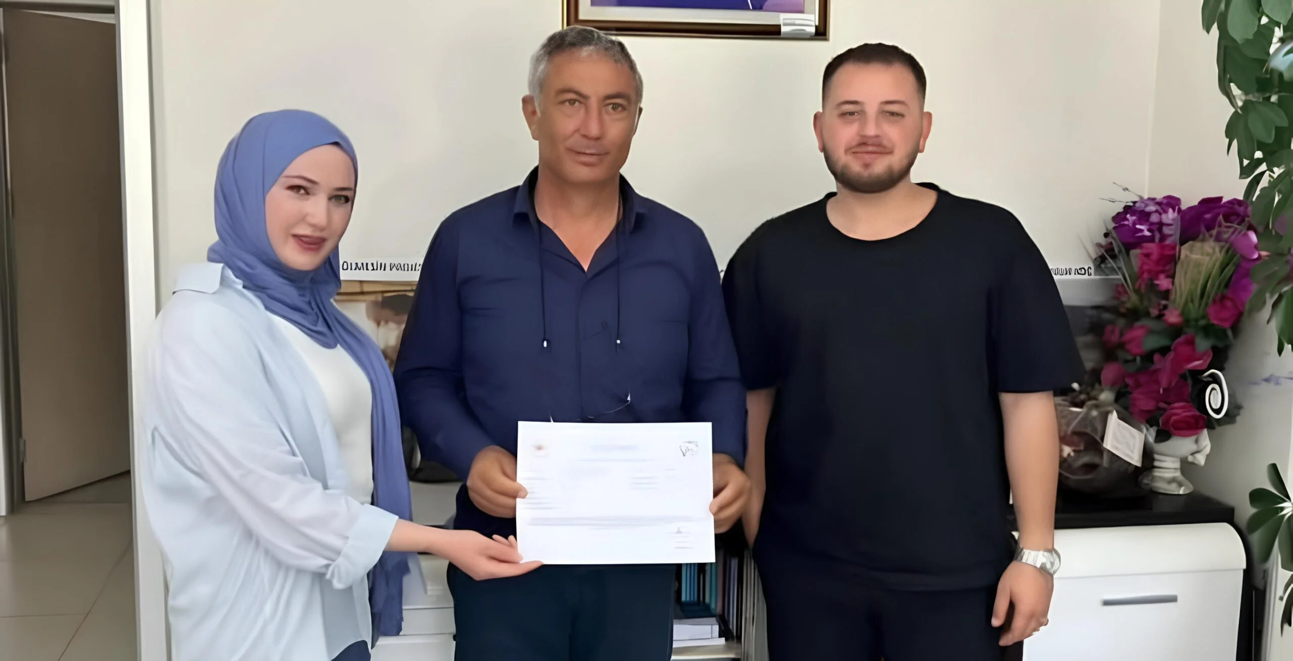 KUDU ÇİFTLİĞİ’NE HASTALIKTAN ARİ İŞLETMEYE BELGESİ TAKDİM EDİLDİ